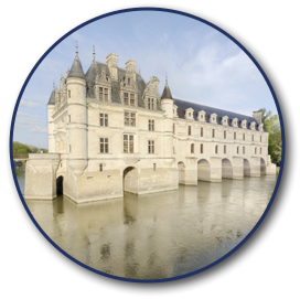 Chenonceau - Castle in France - Shaped Image sample